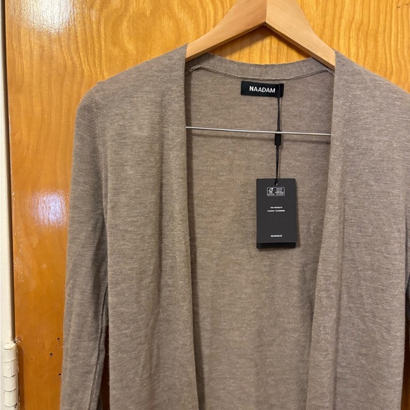 NWT Naadam fancy cashmere duster cardigan - Picture 3 of 5